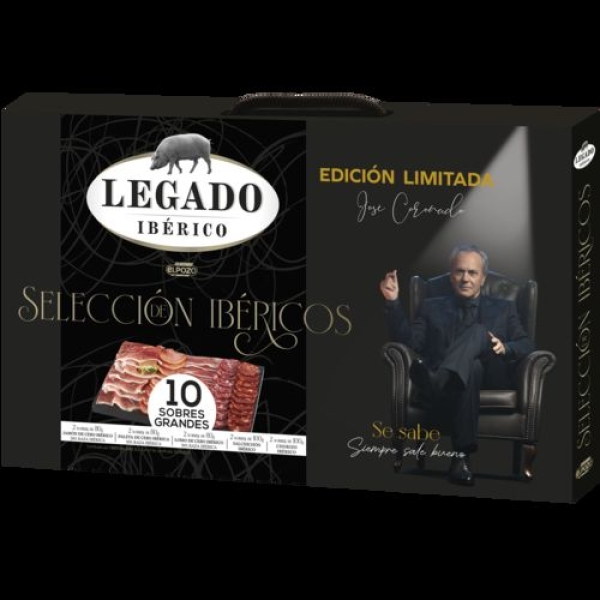MALETIN SELECCION IBERICOS LONCHAS 10 sobres